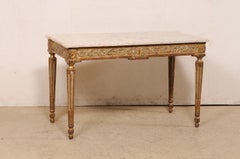 Italian Console w/ its Original Marble Top, Early 20th C.