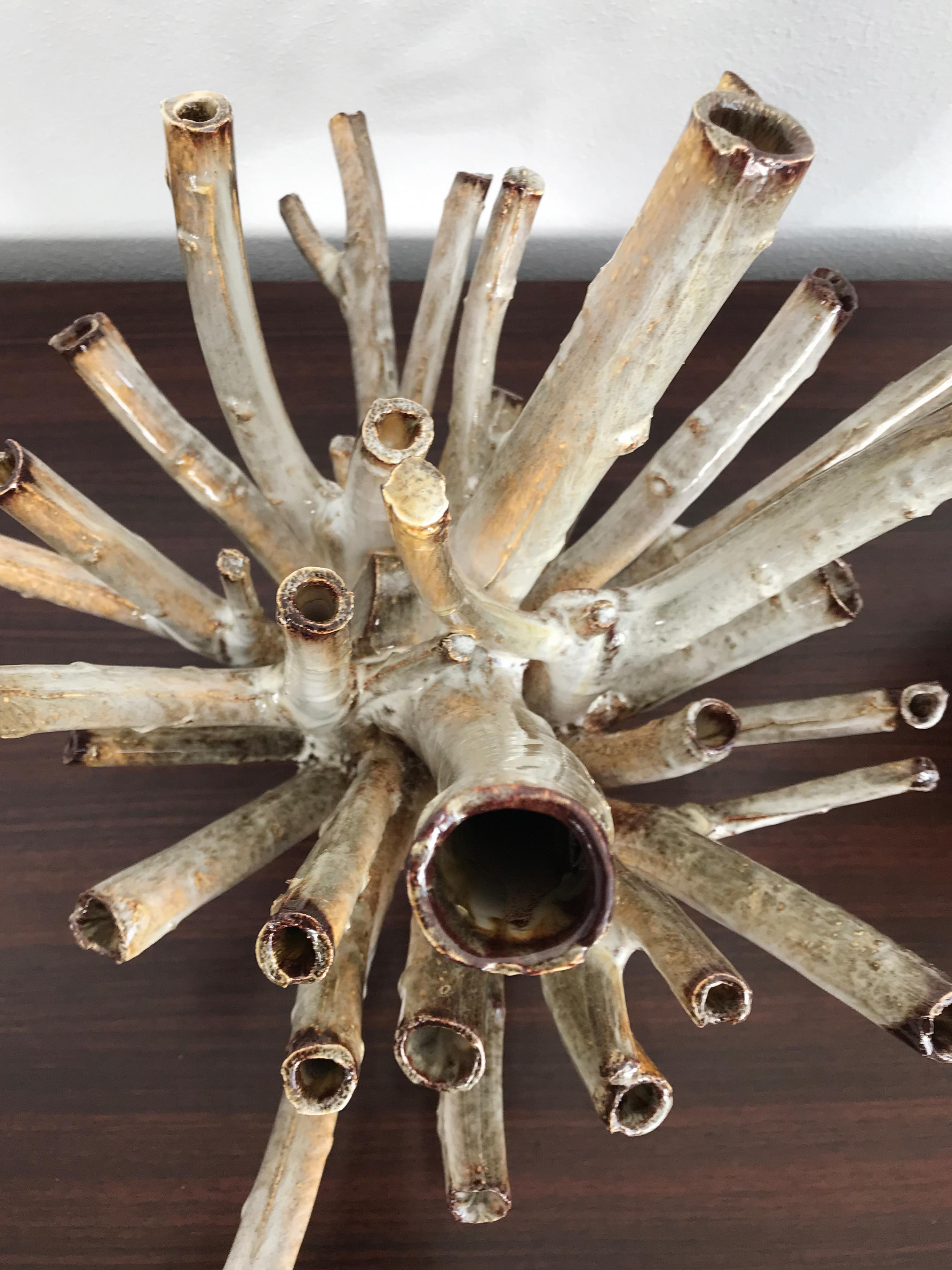 Jarrón Canopo de Cerámica Artística Contemporánea Italiana de Amaaro, 2022 Moderno en venta