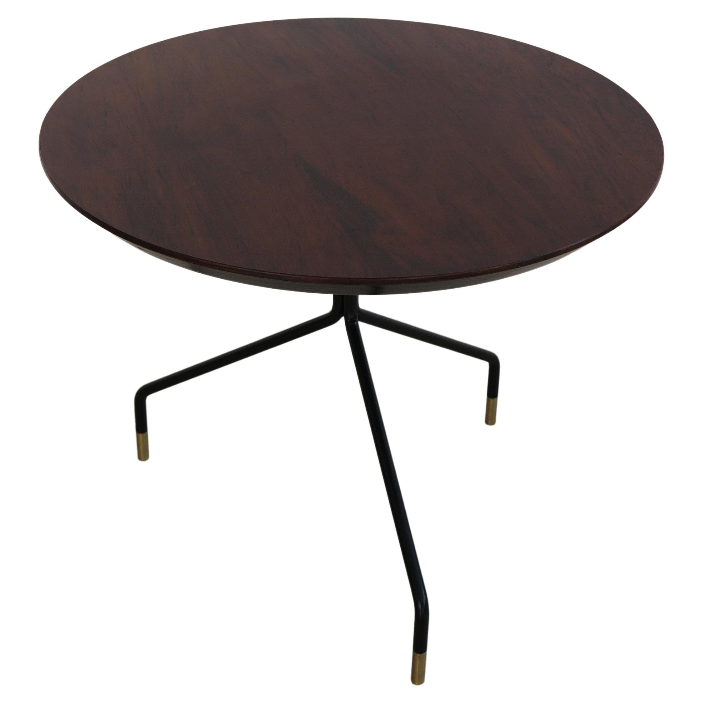 Table basse ronde contemporaine italienne en marbre noir New Design Capperidicasa en vente