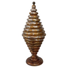 Italian Contemporary Diamond-Shaped Urn with Lid  Modern Memorial Decorative Ur