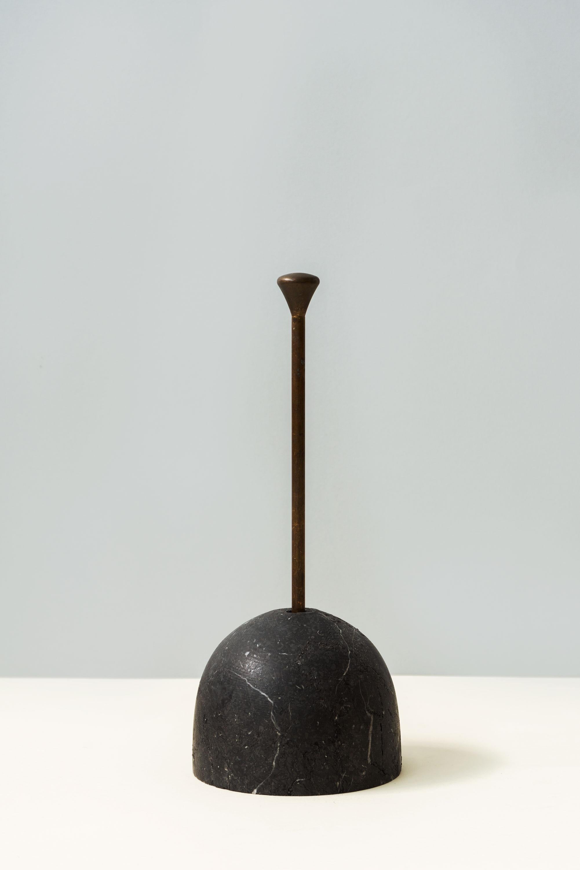 Post-Modern Italian Contemporary doorstop or decorative object in marble For Sale