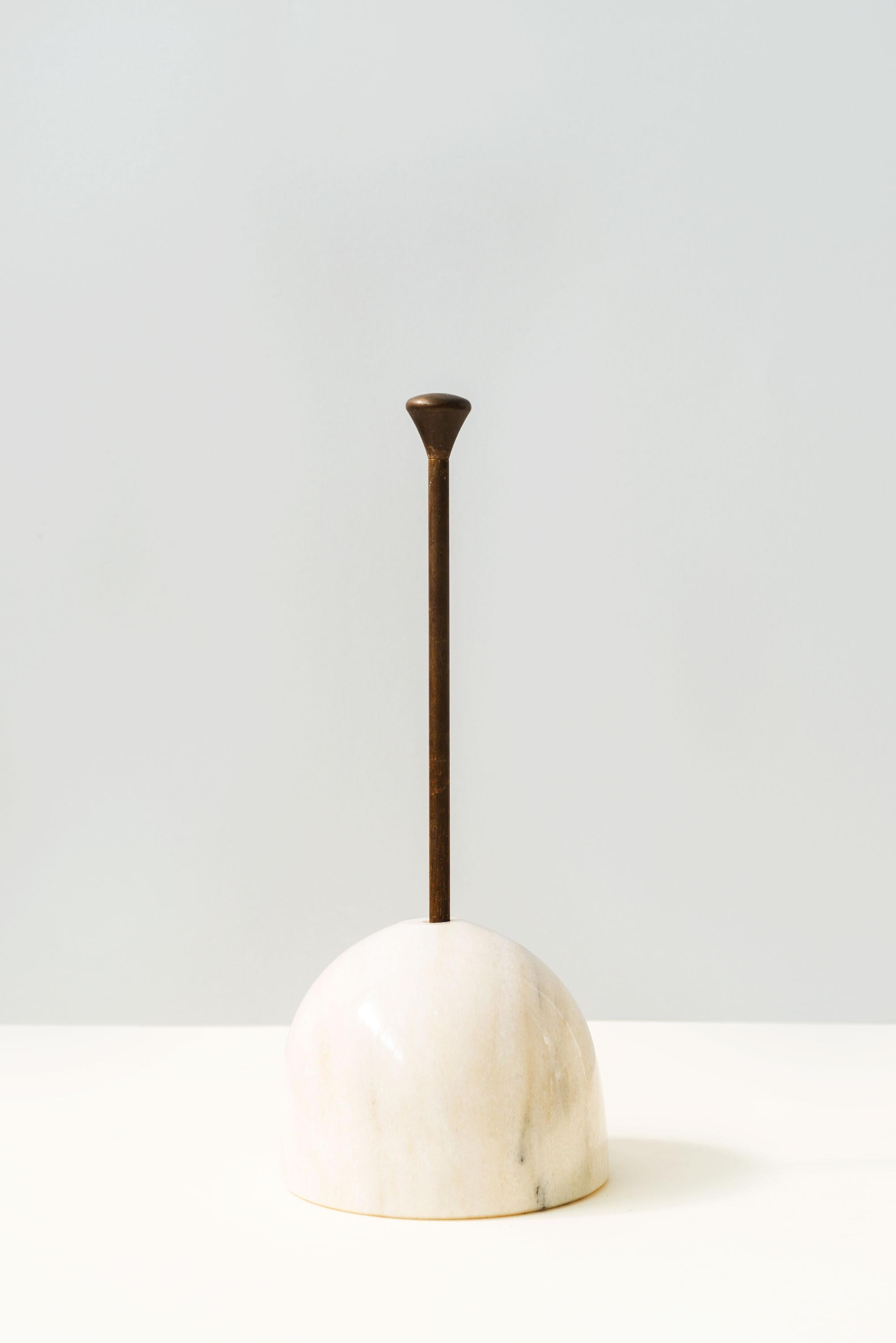 Italian Contemporary doorstop or decorative object in marble In New Condition For Sale In Milano, IT