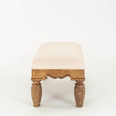 Italian Contemporary Gilded Bench