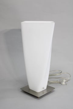 Italian Contemporary Glass Table Lamp by Panzeri, circa 1990s