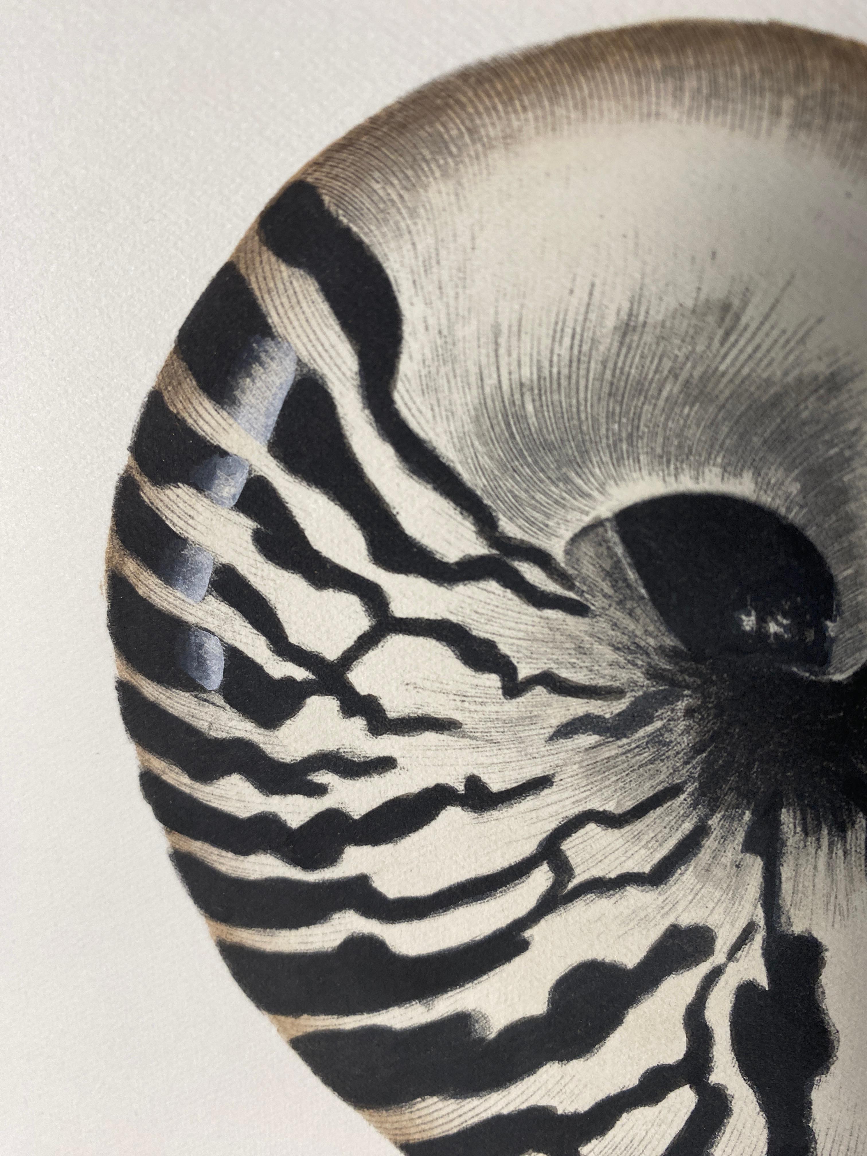 Hand-Painted Italian Contemporary Hand Painted Print Marina Candle Holder 