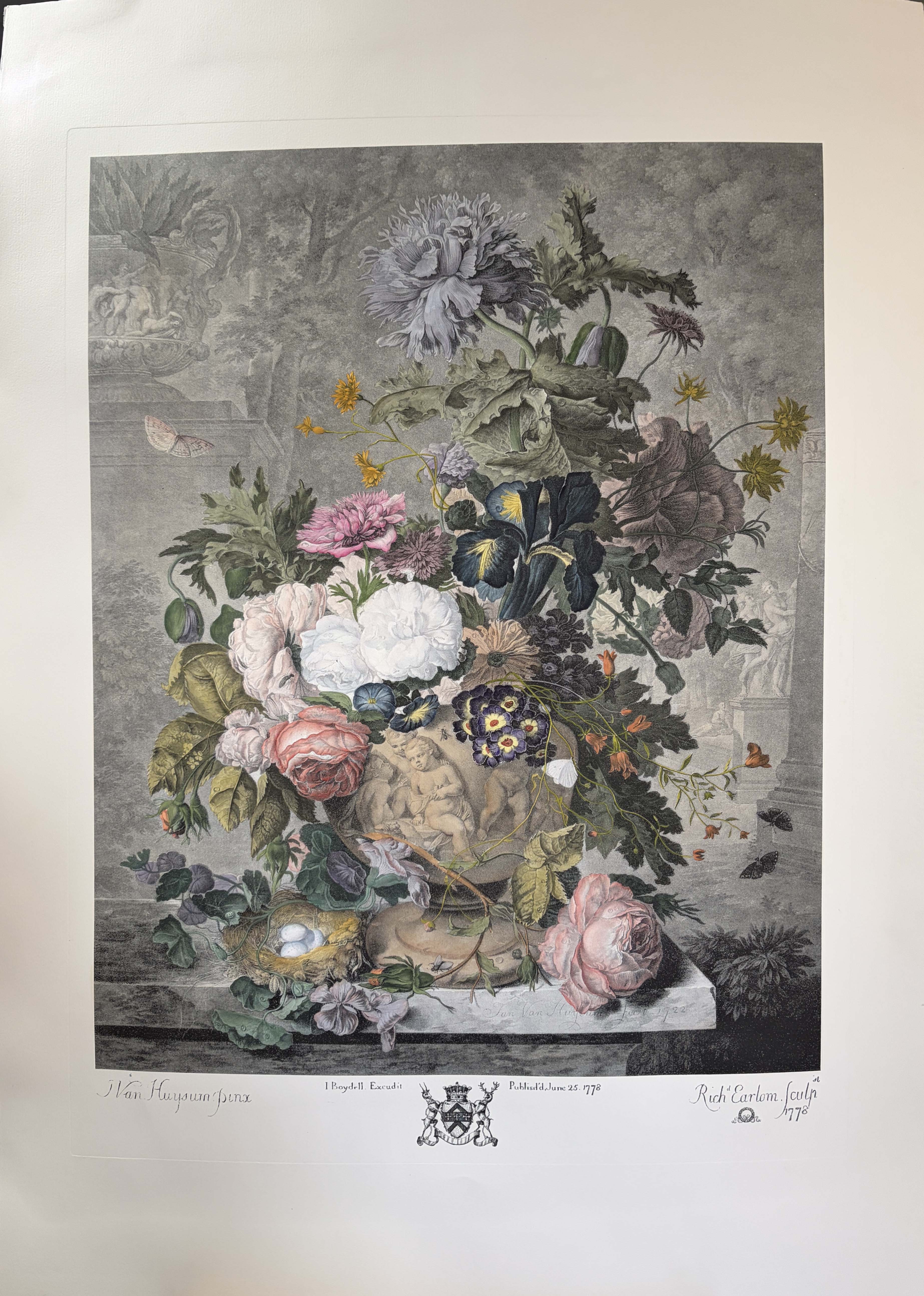 Italian Contemporary HandPainted Multicolor Still Life Print 2 of 2