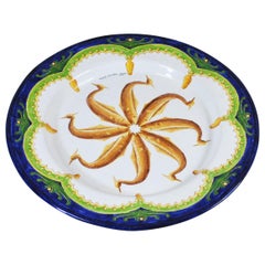 Italian Contemporary Large Ornamental Plate Centerpiece