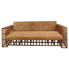 Italian Contemporary Modern Constructivist Sofa