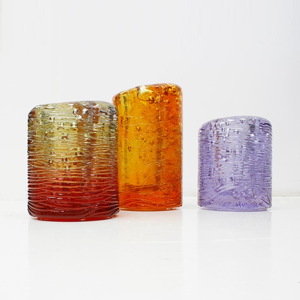 Einzigartige italienische Contemporary-Vase aus farbigem Methacrylat von Jacopo Foggini im Angebot 4