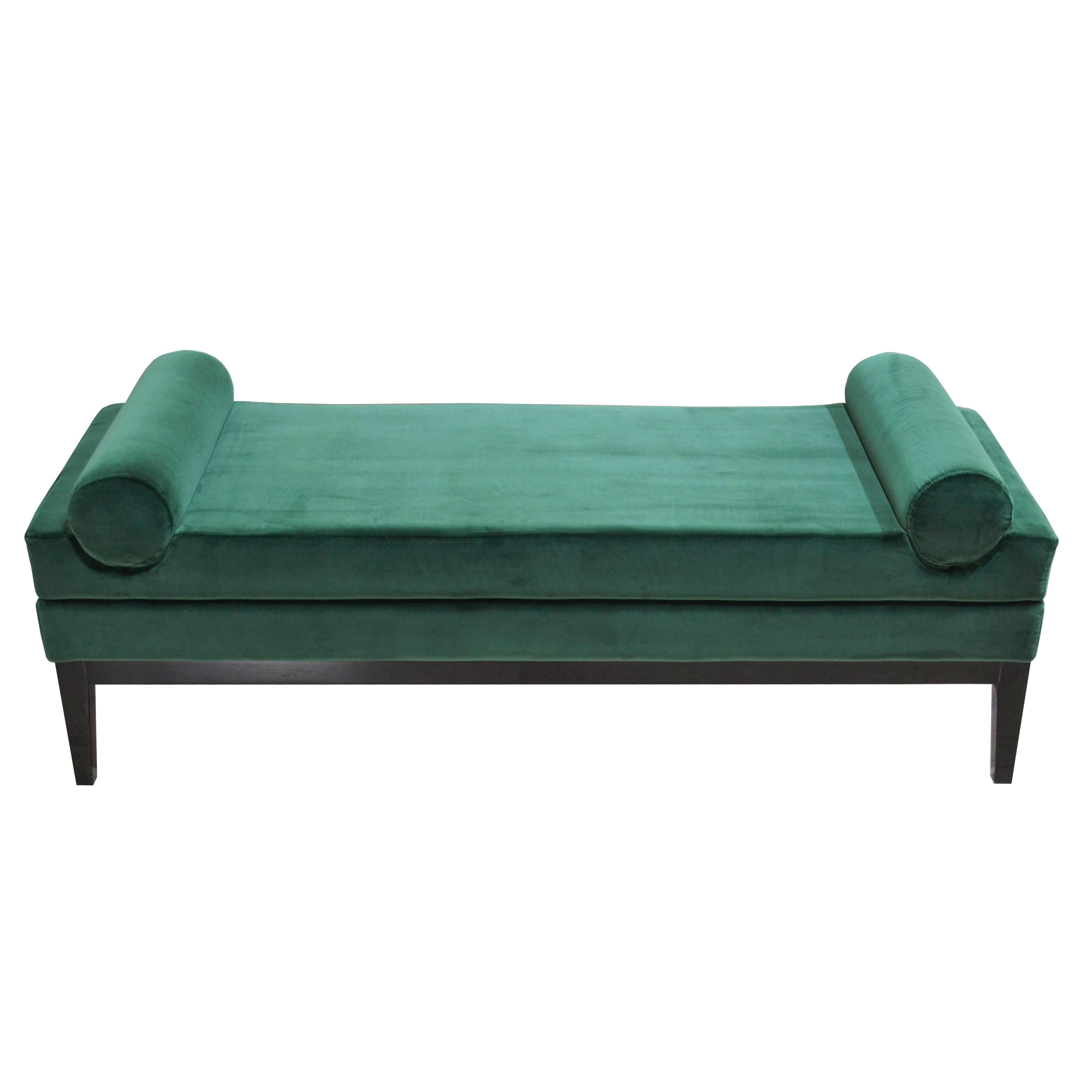 The bench is a versatile and elegant piece, which has found its place in museums, offices, and homes. The four legs are offering up a simple and understated quality which is sure to compliment any interior environment. The seating area is