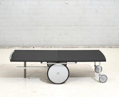 Italian Convertible Bar Cart / Coffee Table, Raul Barbieri for Ycami, 1990