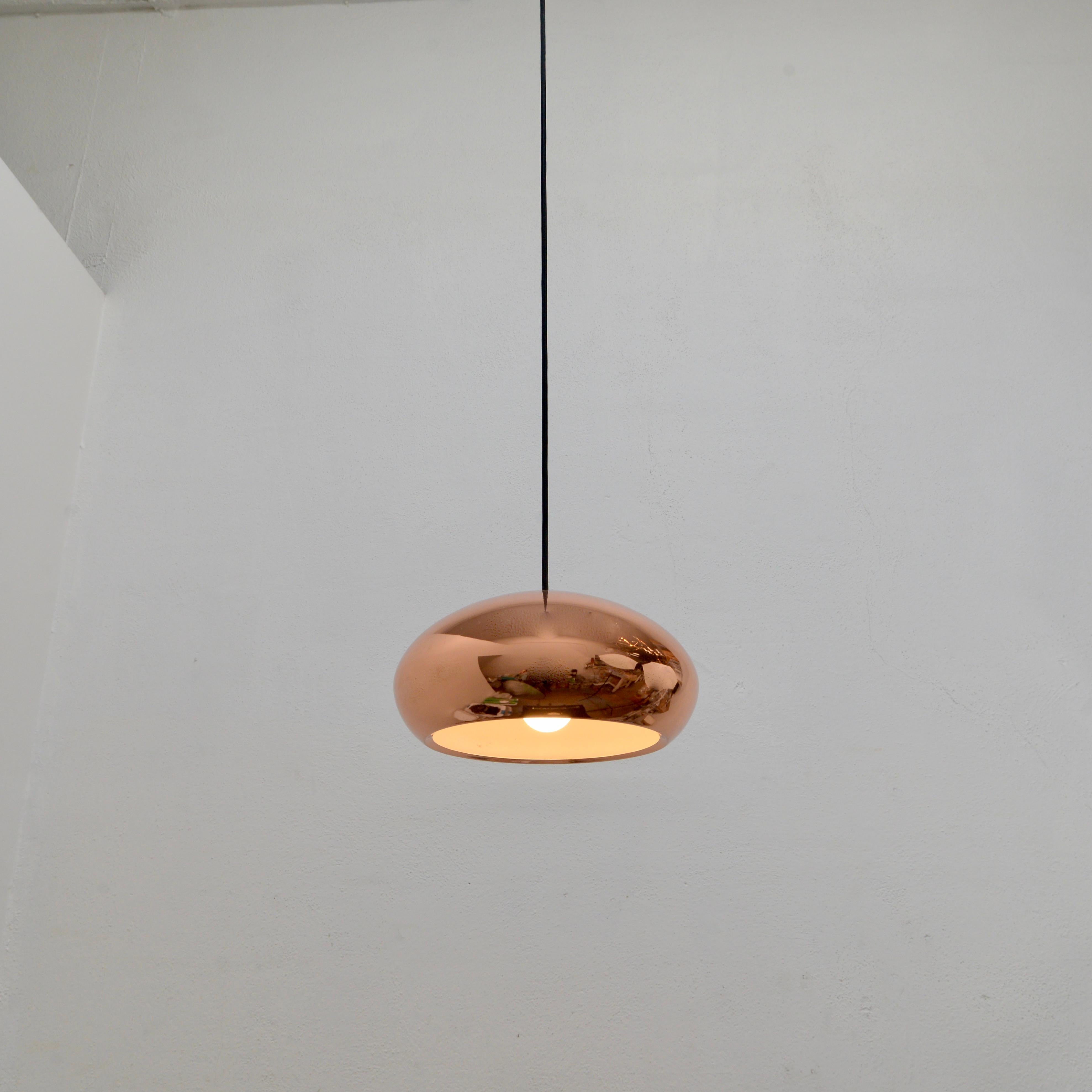 Italian Copper Pendant For Sale 2