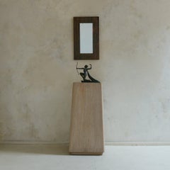 Specchio da parete italiano in rame di Victor Cerrato, anni '60