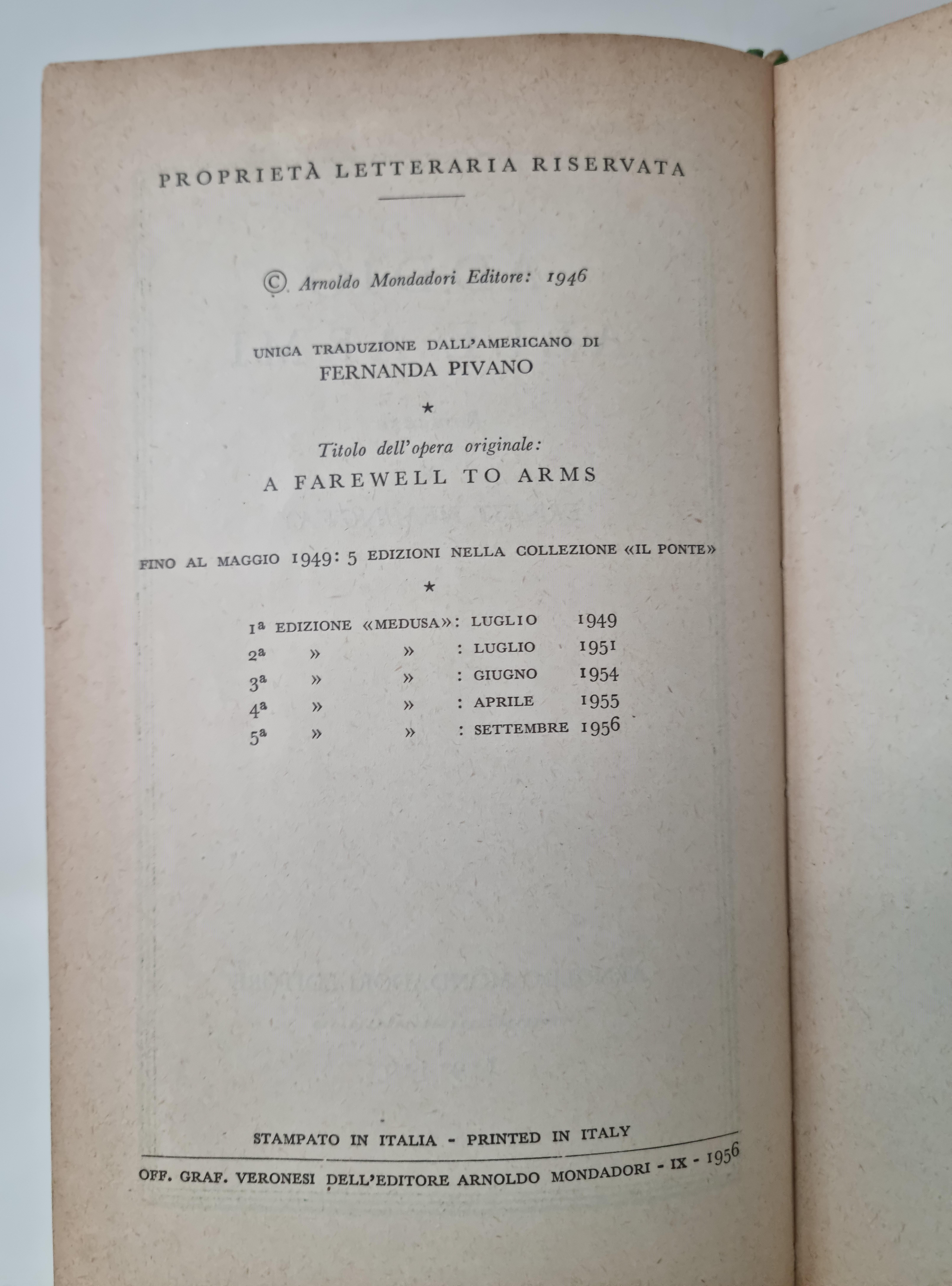Italian Copy of 