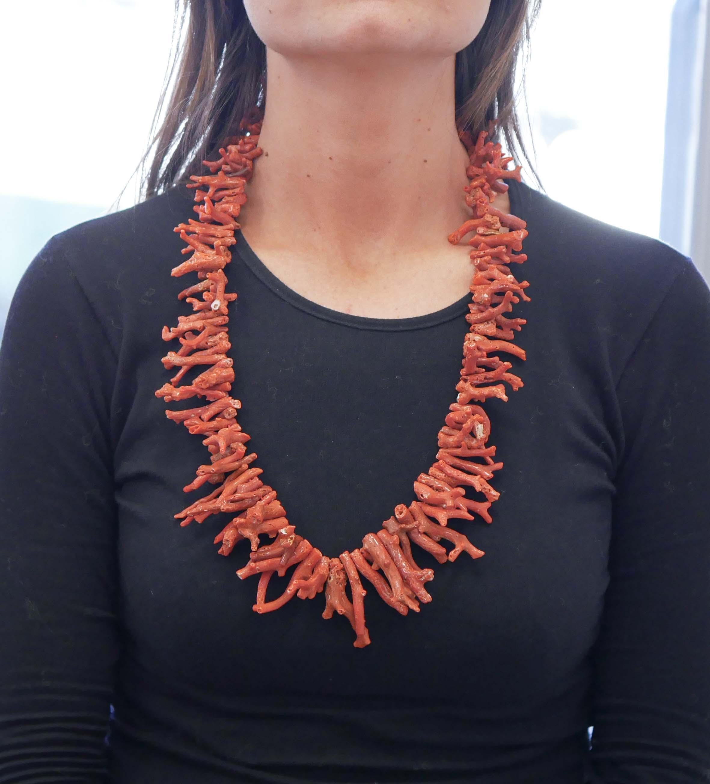 italian coral necklace