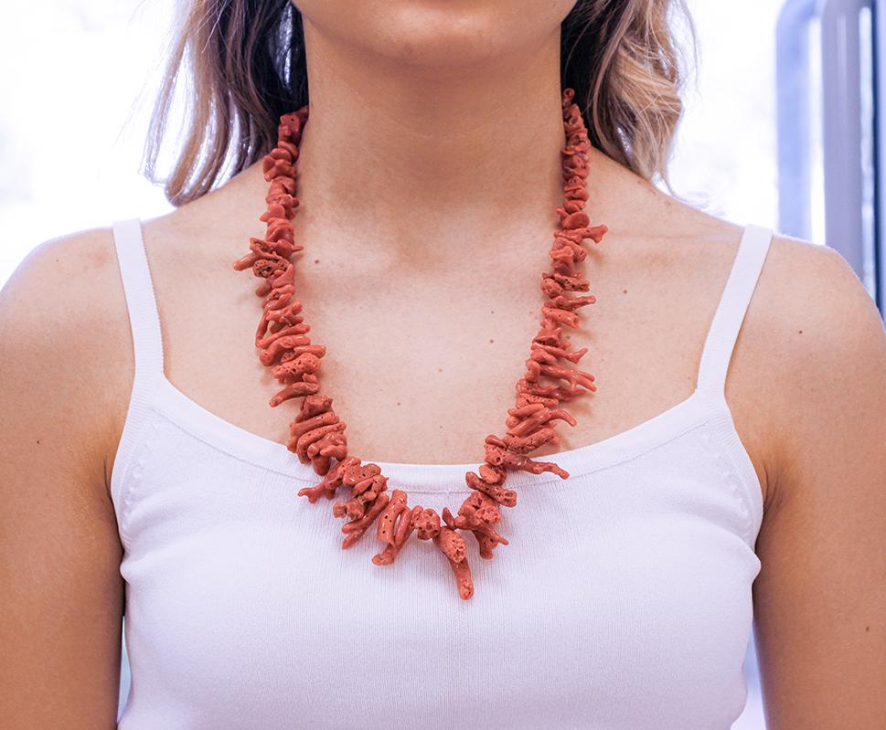 coral necklace indian designs
