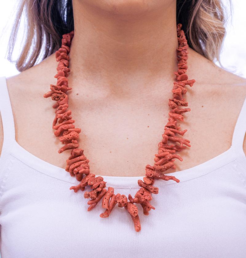 Retro Italian Coral Branches, Retrò Necklace