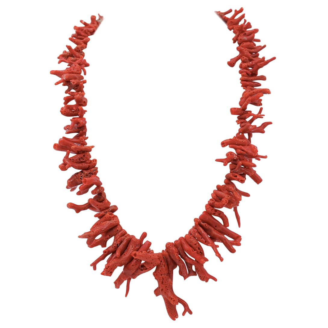 Black Coral Necklace For Sale at 1stDibs