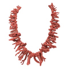 Italian Coral Branches, Retrò Necklace