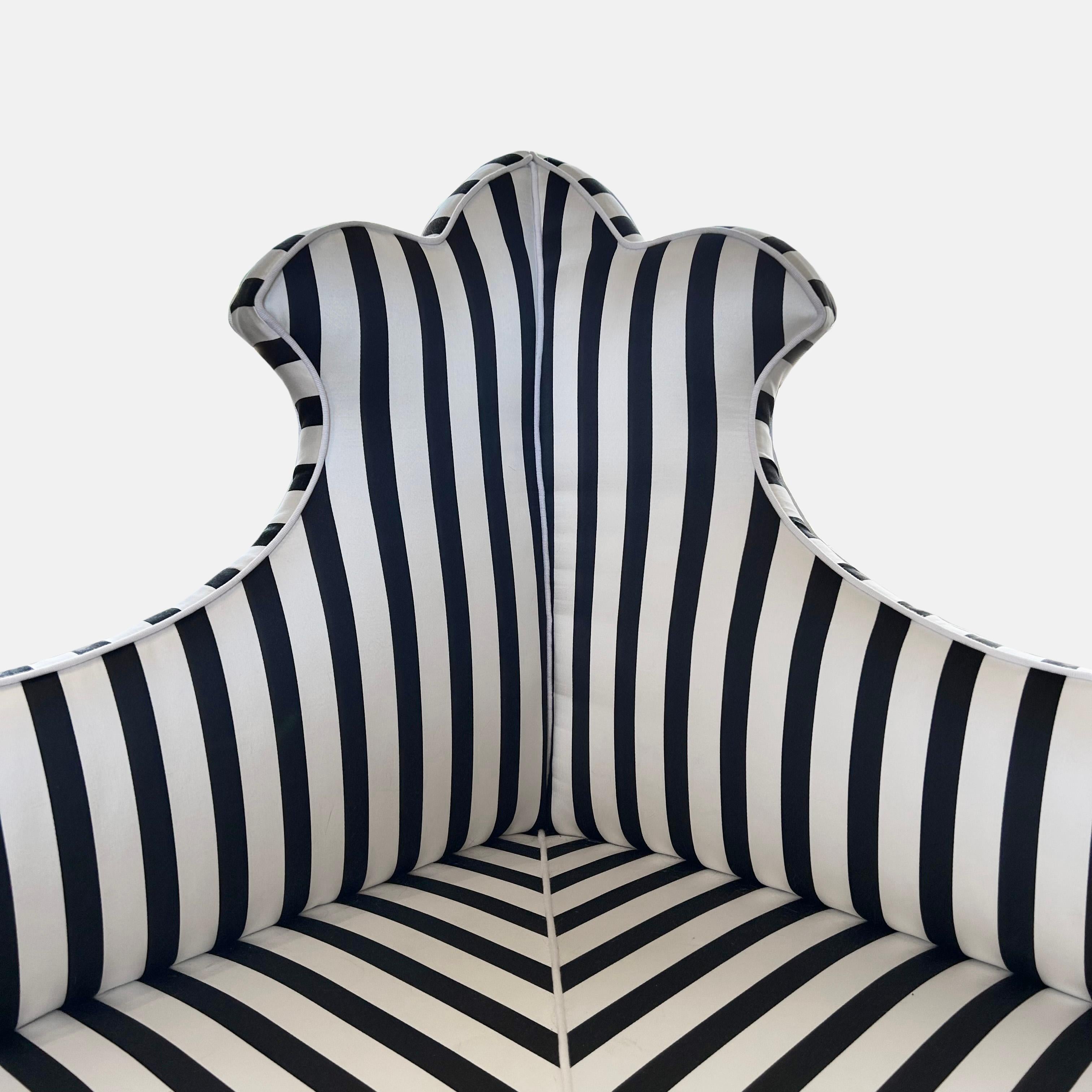 Art Deco Italian Corner Sofa attributed to Gio Ponti For Sale