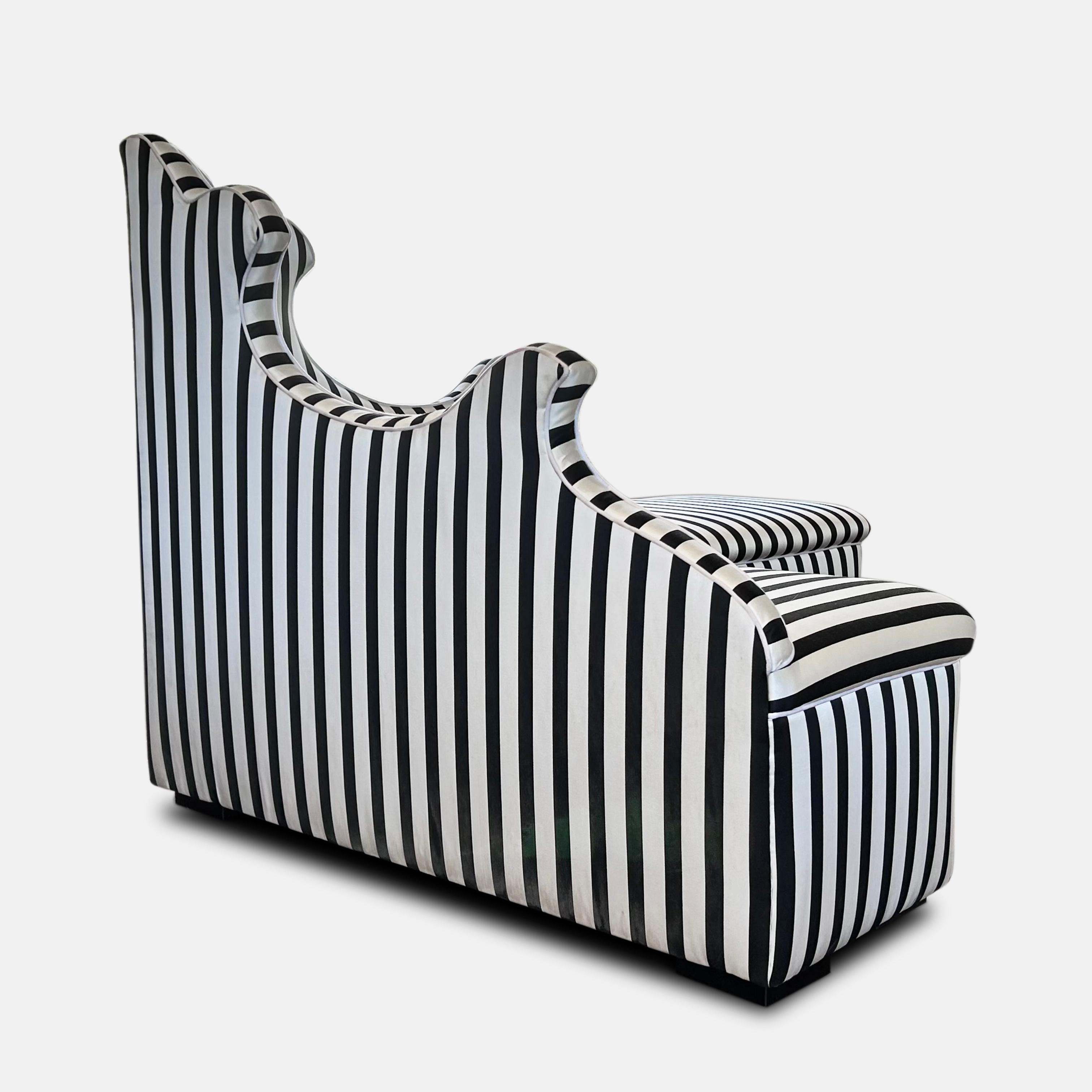 Upholstery Italian Corner Sofa attributed to Gio Ponti For Sale
