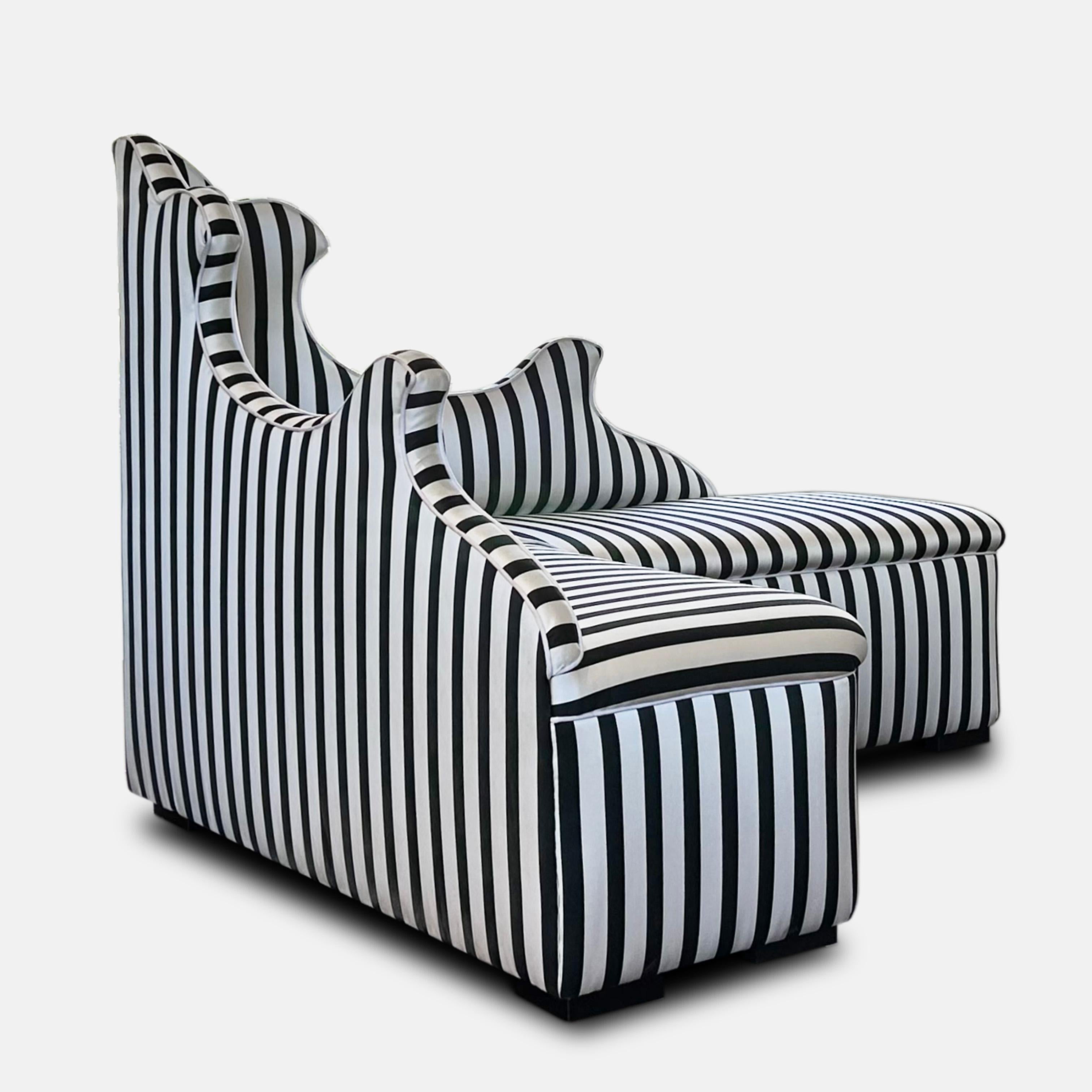 Italian Corner Sofa attributed to Gio Ponti For Sale 1