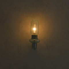 Italian Corroso Glass Sconce Attributed to Flavio Poli for Seguso No. 02, 1940s