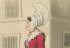 Italian Costume – Woman of Turin in Traditional Dress, 1835