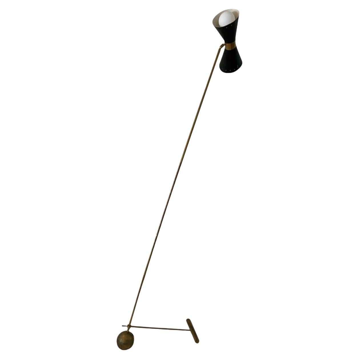 Italian Counter Balance Floor Lamp