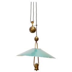 Italian Counter-Balance Pendant Light, 1950s