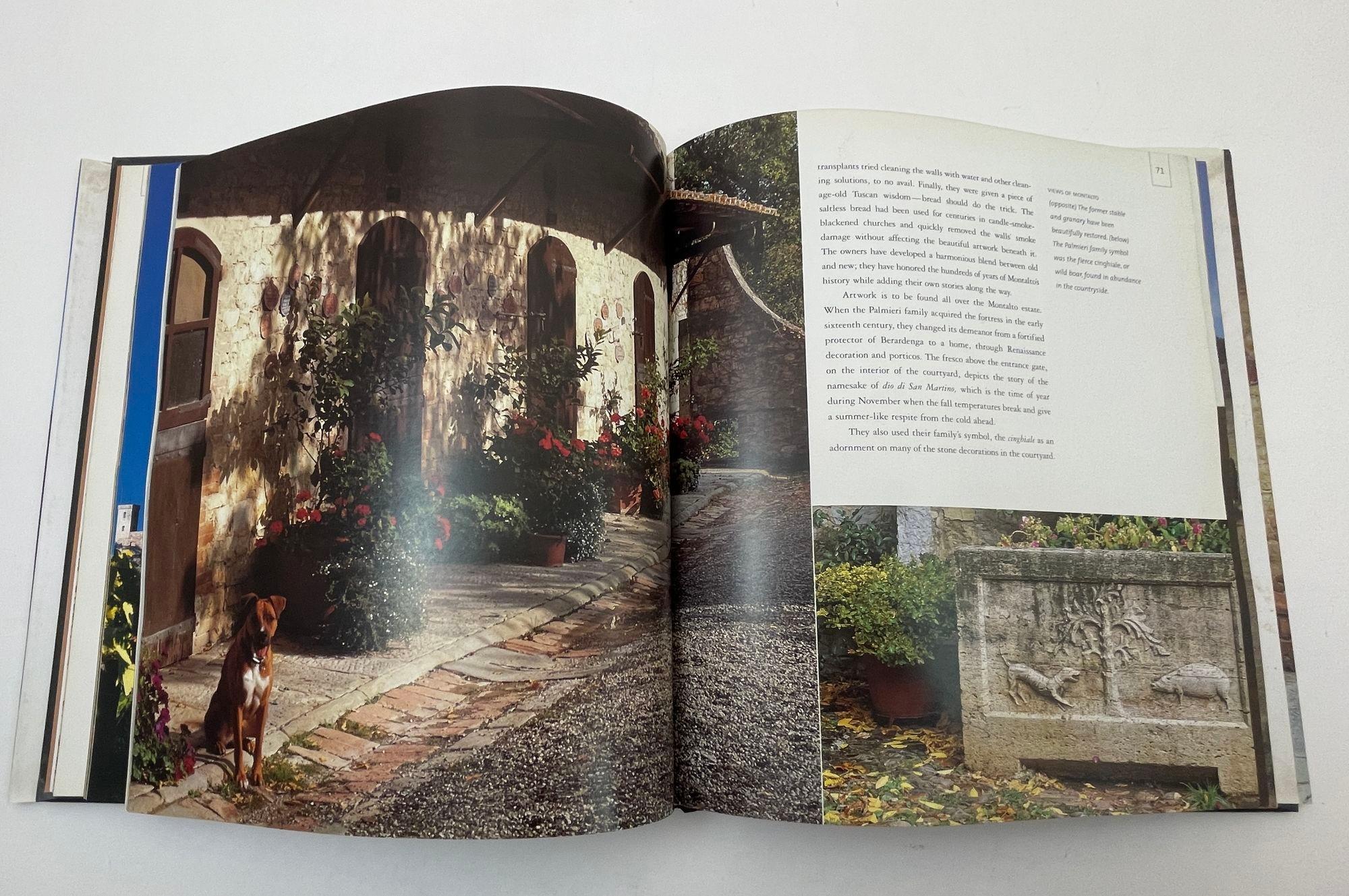 Italian Country Hideaways Vacationing in Tuscany Hardcover Book by Kelley Hurst For Sale 5