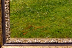 Italian Countryside Landscape with Grazing Sheep, Late 20th Century