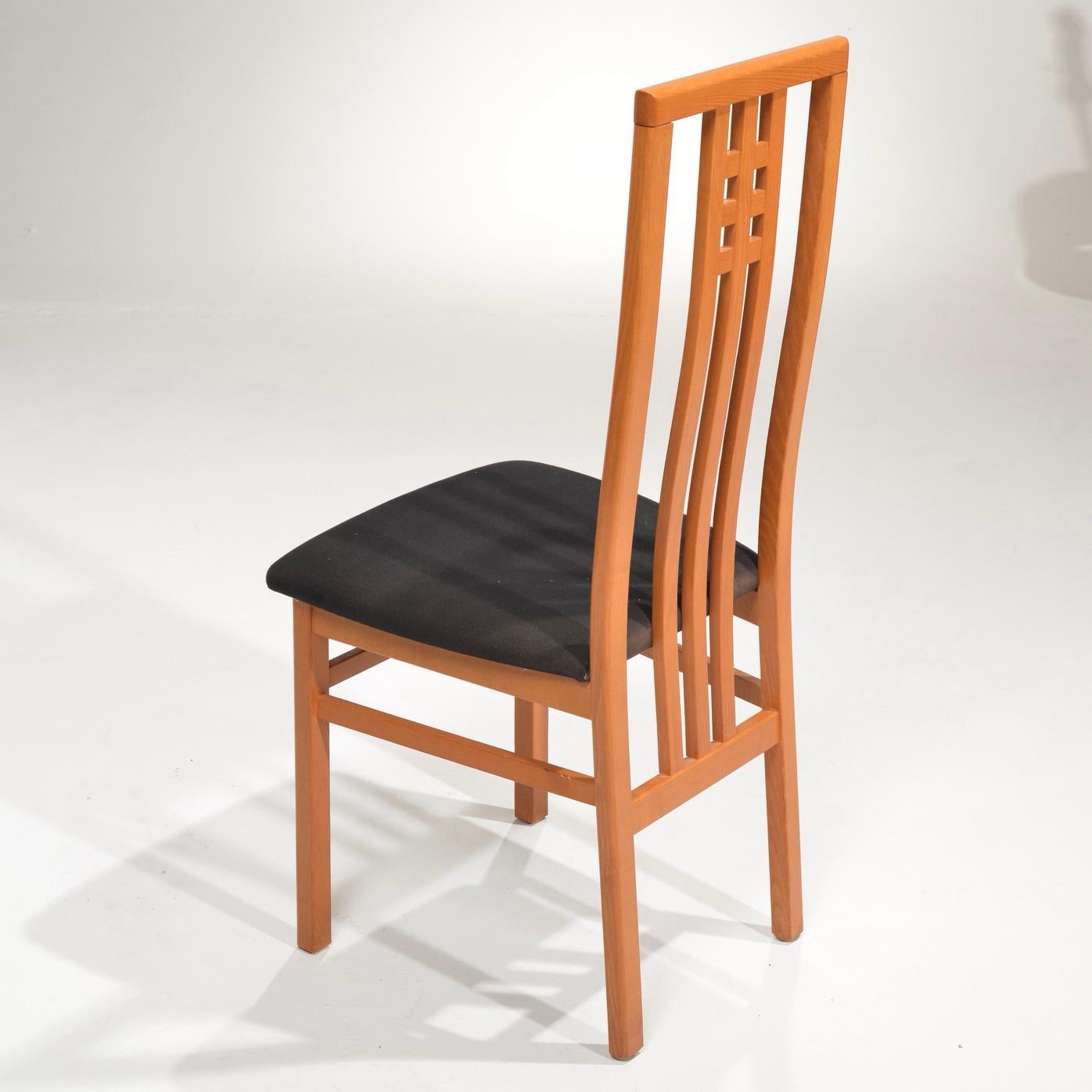 Late 20th Century Italian Craftsman Dining Chairs