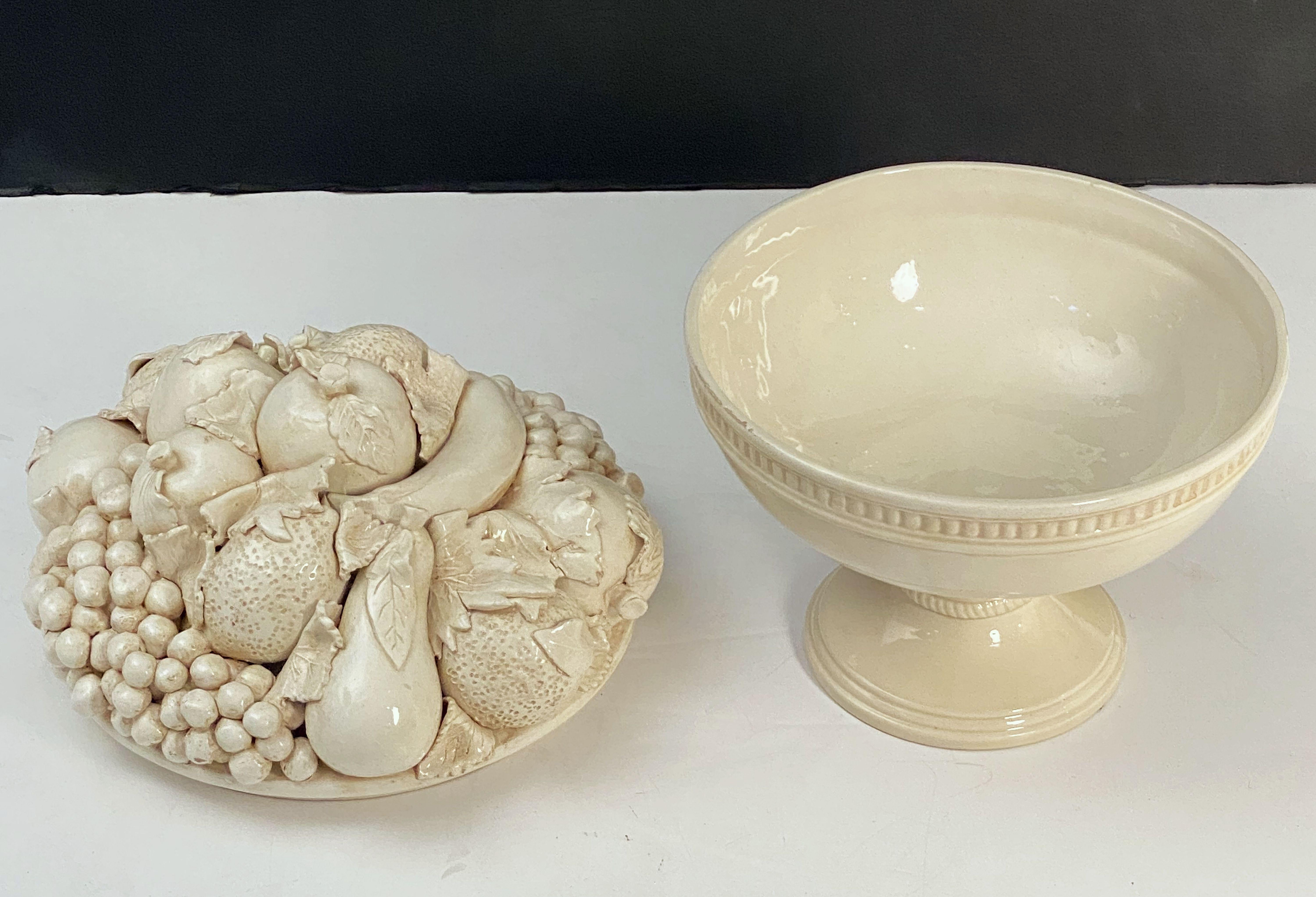 italian ceramic fruit bowl