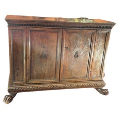 Antique Italian Credenza at Sideboard height