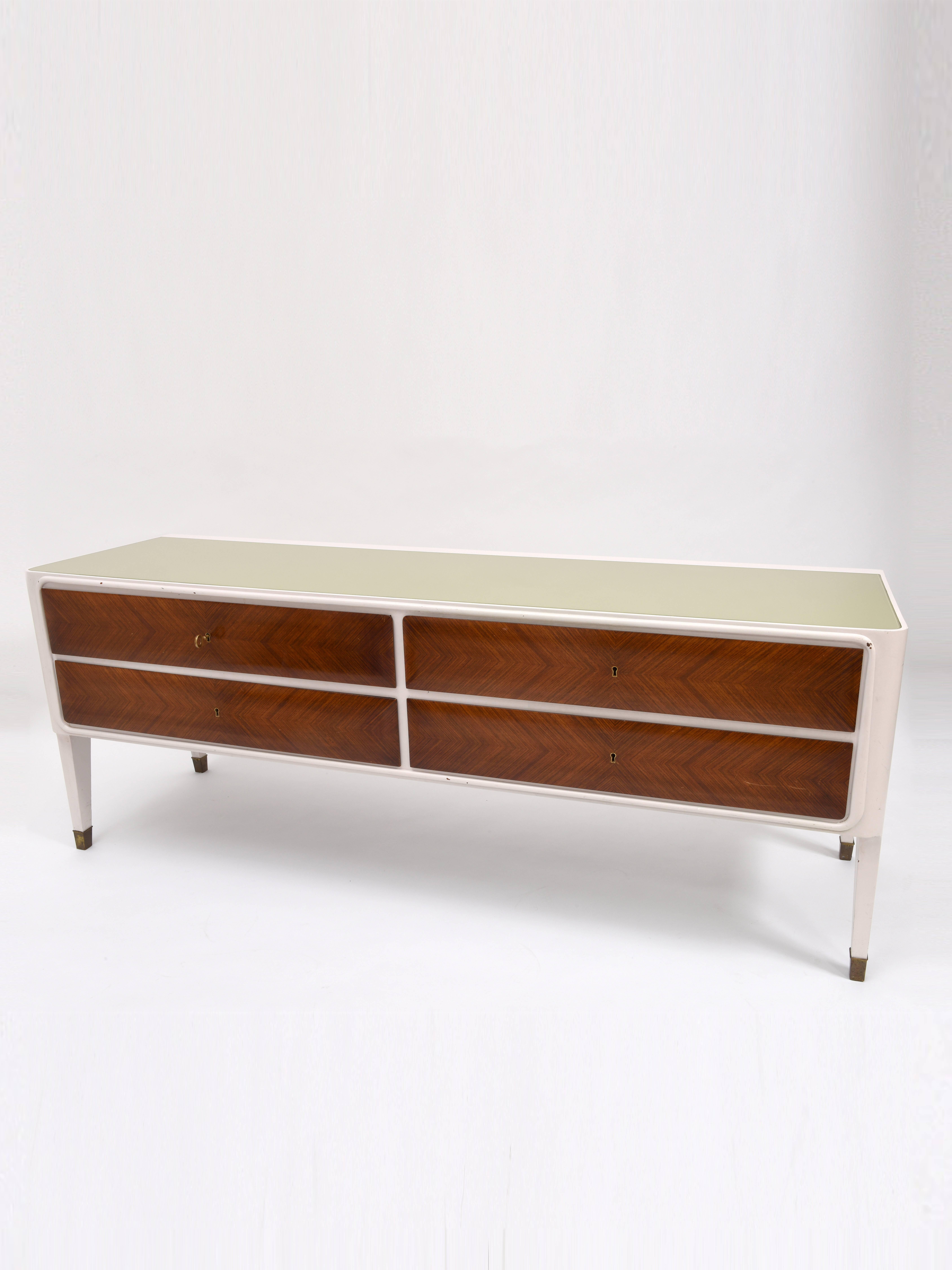 Italian Credenza Sideboard In Fair Condition For Sale In London, GB