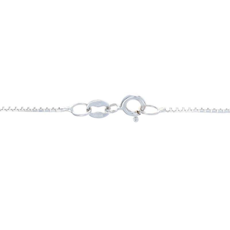 white gold mens cross necklace