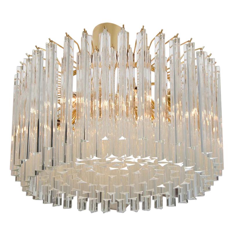 Italian Crystal 'Drum' Chandelier, customisations available 