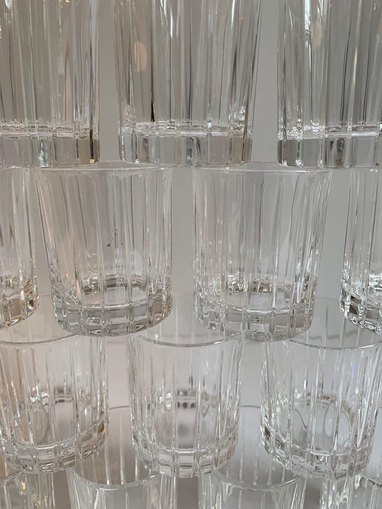 Italian Crystal Shot Glasses at 1stDibs