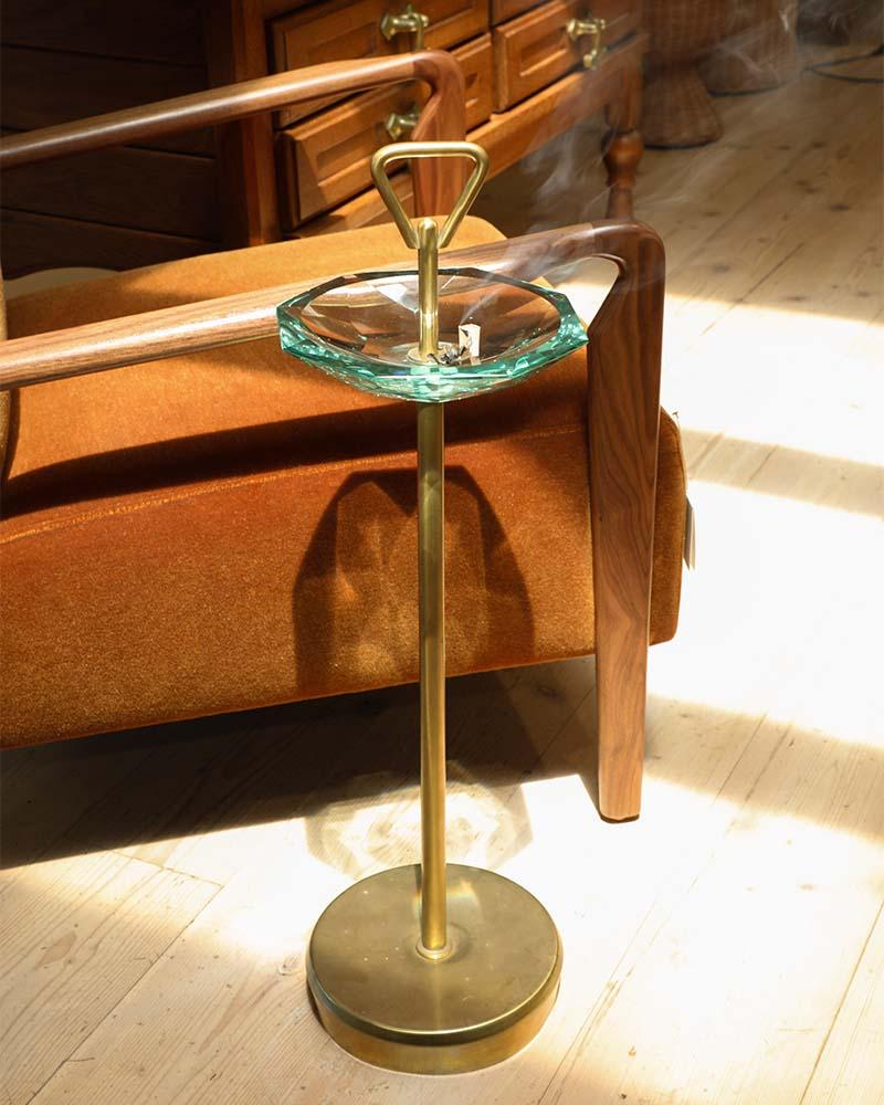 Mid-Century Modern Italian Crystal Valet For Sale