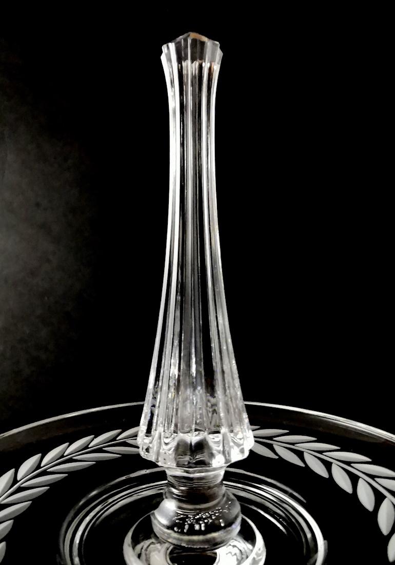 Italian Cut And Ground Crystal Ring Holder 4