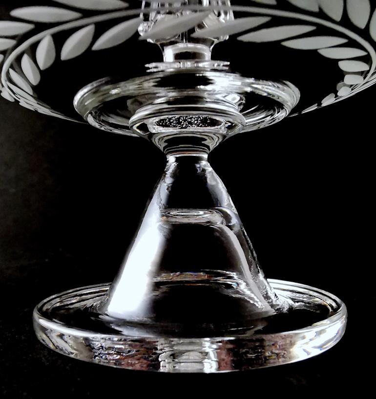 Italian Cut And Ground Crystal Ring Holder 5