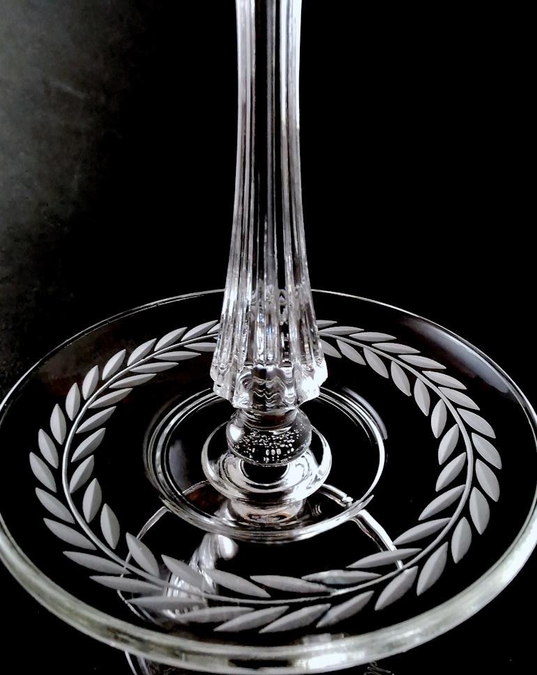 Italian Cut And Ground Crystal Ring Holder 3