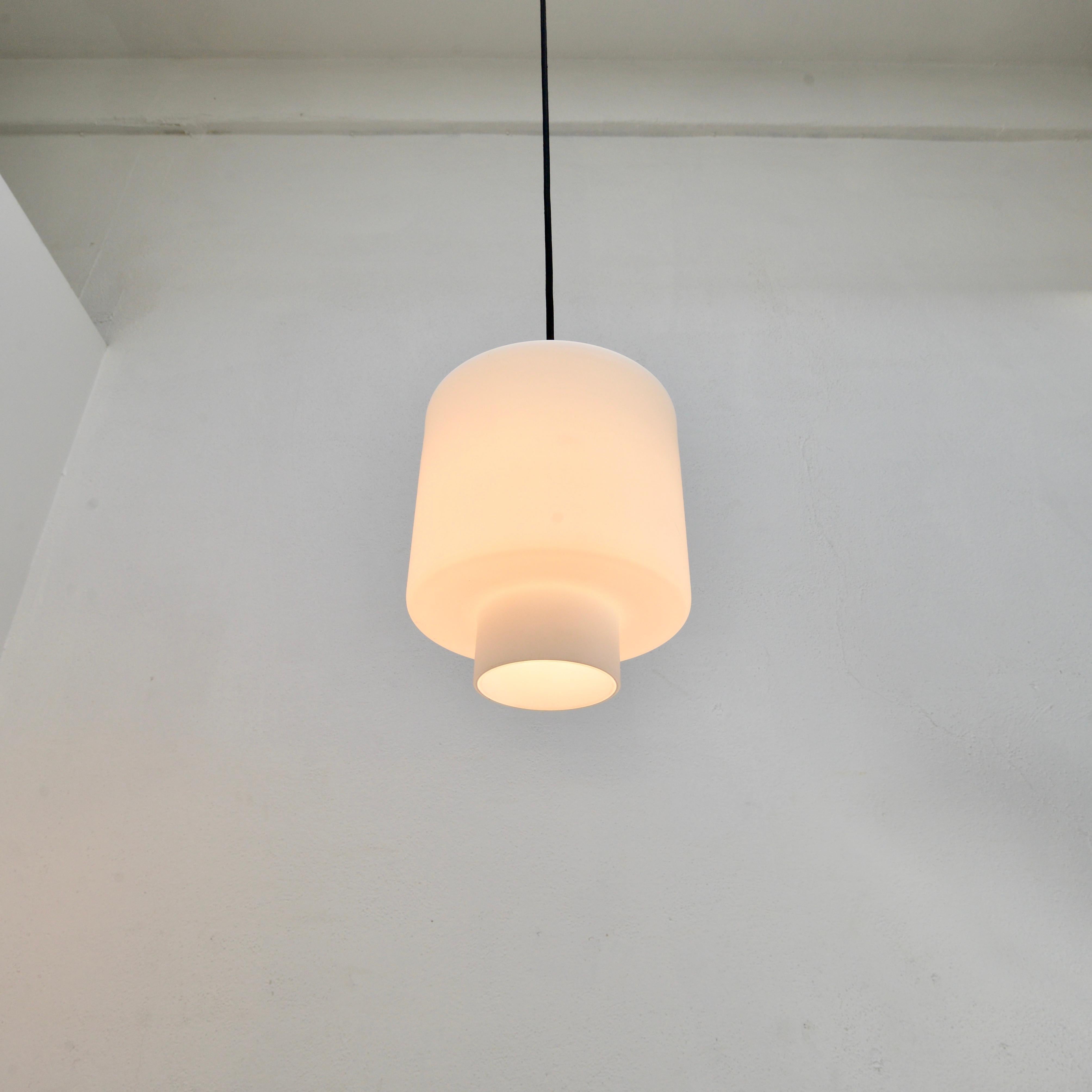 Mid-Century Modern Italian Cylindrical Pendants For Sale