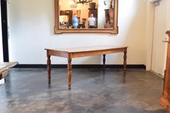 Italian Cypresswood Library or Dining Table, 2nd Quarter, 19th Century