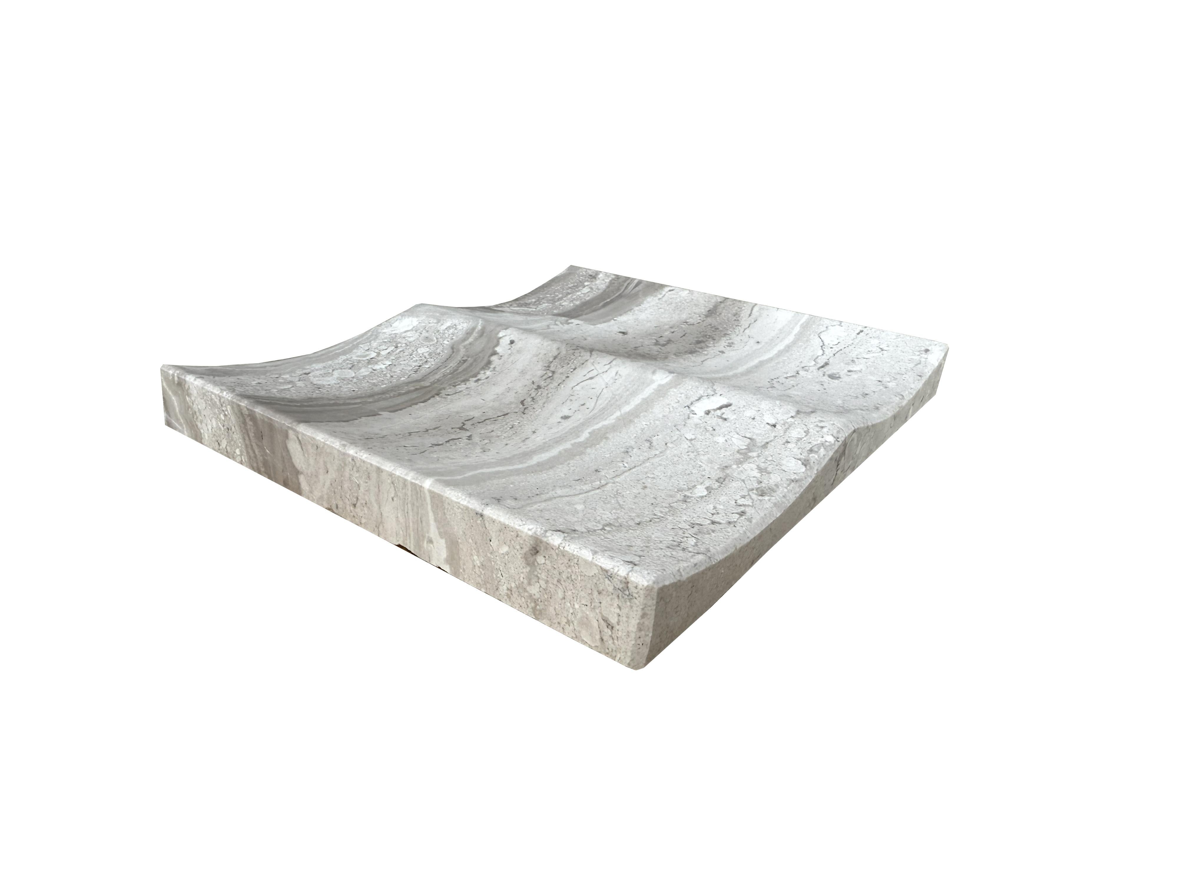 Italienisches Daino Reale Marmortablett Joaquín Moll für Meddel Luxuriöses Geschenkstück Spanien im Angebot 6