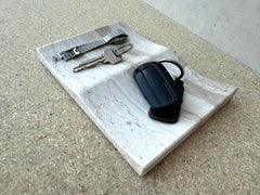 Italian Daino Reale Marble Tray Joaquín Moll for Meddel Luxury Gift Piece Spain