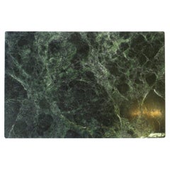 Italian Dark Green Verdi Marble Cutting Board Tray