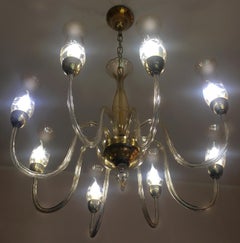 Italian De Majo Chandelier, Murano, 1990