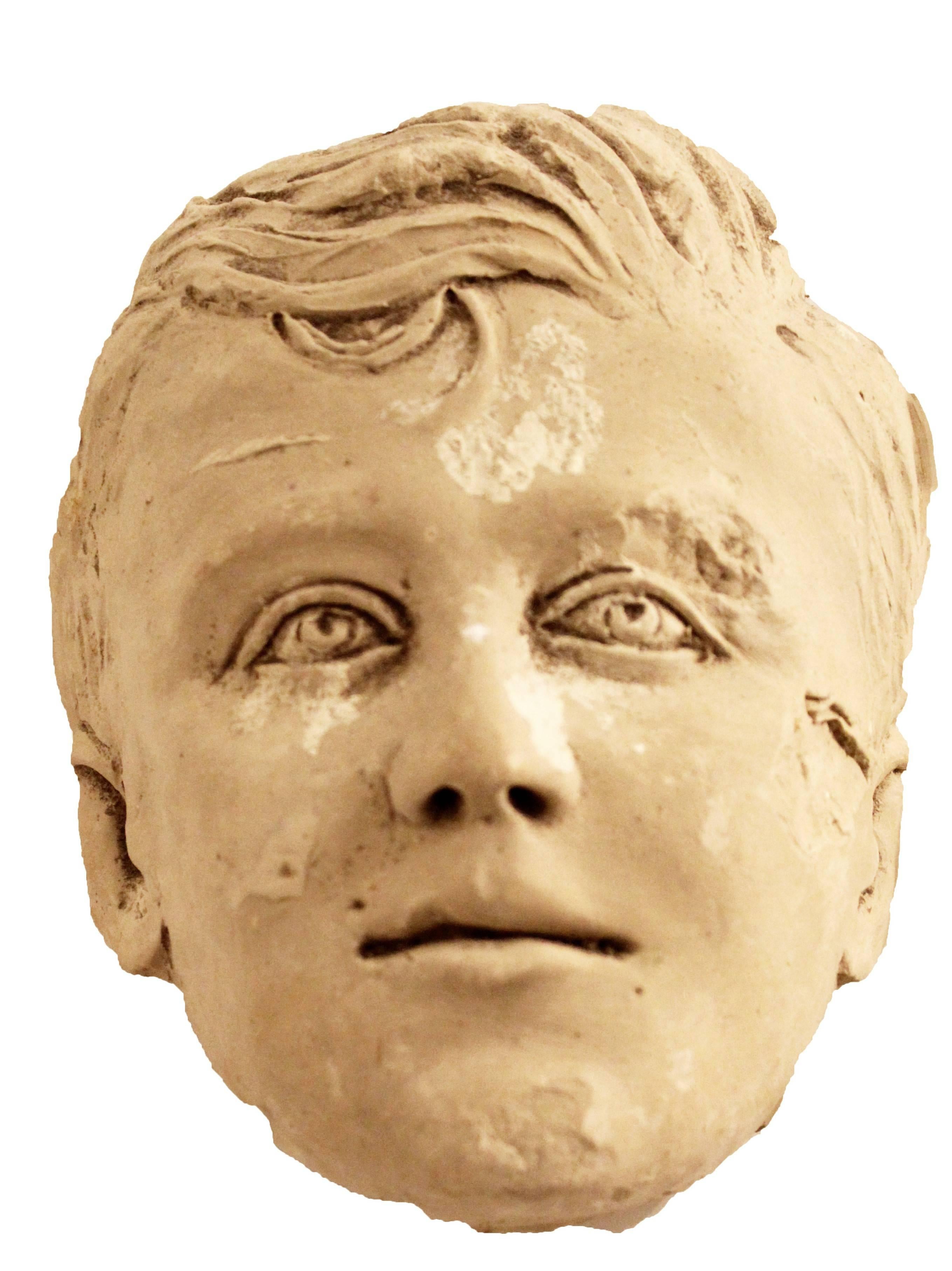 Italian De Rossi Plaster Bust Set of Three, 1930s 1